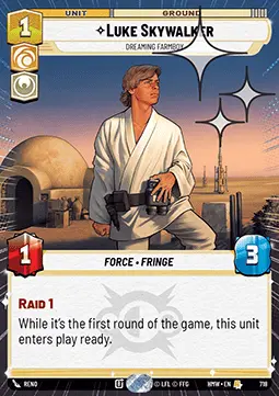 Luke Skywalker, Fattore Sognatore - Mondi di Origine