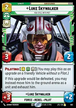 Luke Skywalker, Segui Sempre? - Salto nell'Iperspazio (Rare) [JTL-592]