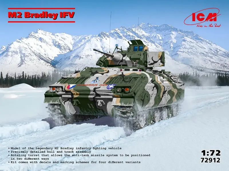 M2 BRADLEY US INFANTRY FIGHTING WEHICLE KIT 1