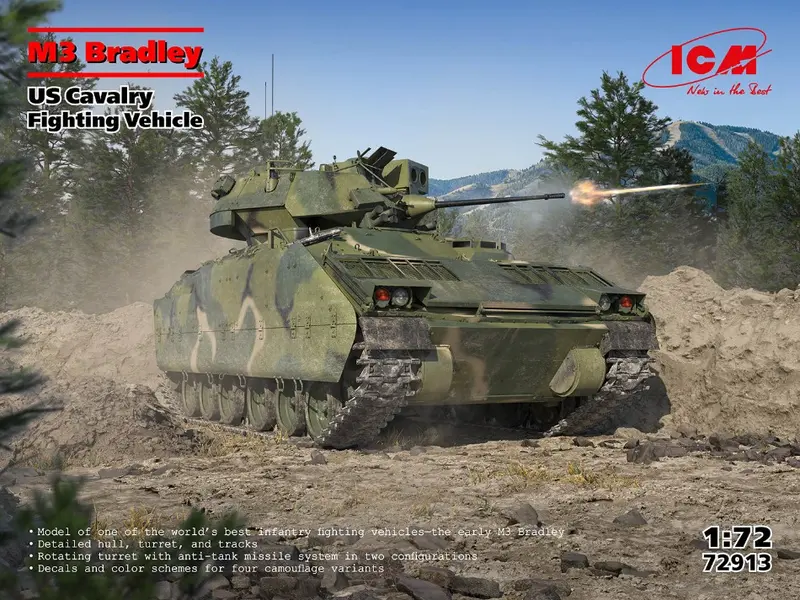 M3 BRADLEY US CAVALRY FIGHTING VEHICLE KIT 1
