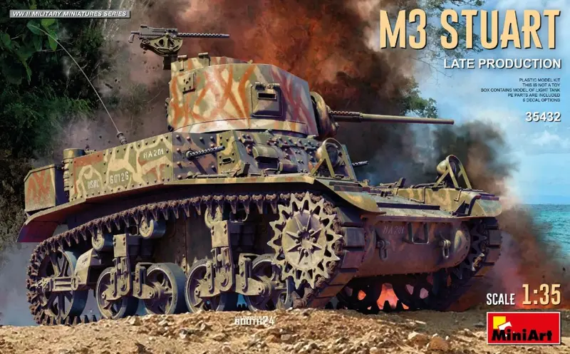 M3 STUART LIGHT TANK LATE PROD. KIT 1