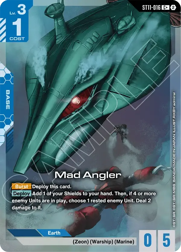 Mad Angler (ST11-016) - Starter Deck