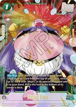 Majin Buu (ST01-028) - Story Booster 01 [Fusion World] (Alternate Art) [ST01-028]