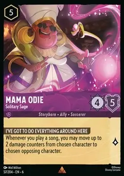 Mamma Odie - Saggia Solitaria - Mare di Azzurrite (Rare) [6AZS-57]