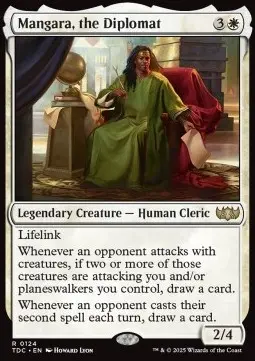 Mangara, il Diplomatico - Commander
