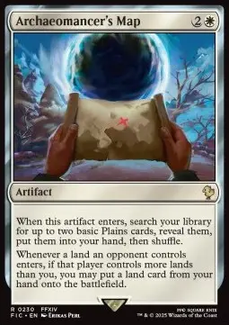 Mappa dell'Archeomante - Commander