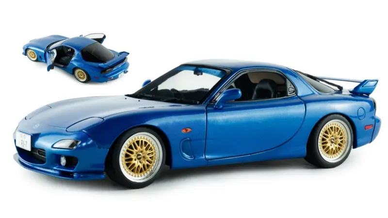 MAZDA RX7 FD3S INNOCENT BLUE MICA 1999 1
