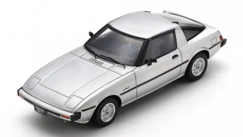 MAZDA SAVANNA RX-7 1978-85 SILVER RESIN 1
