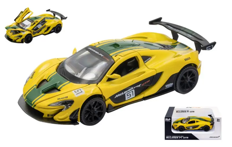 MC LAREN P1 GTR N.51 YELLOW 1