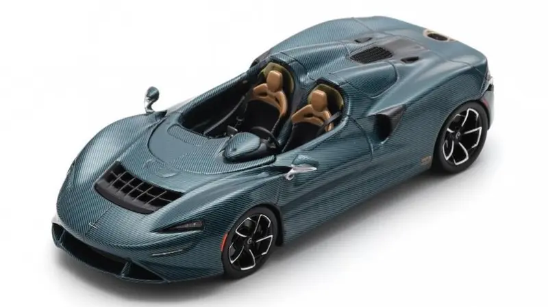 MCLAREN ELVA 2020 BLUE RESIN 1