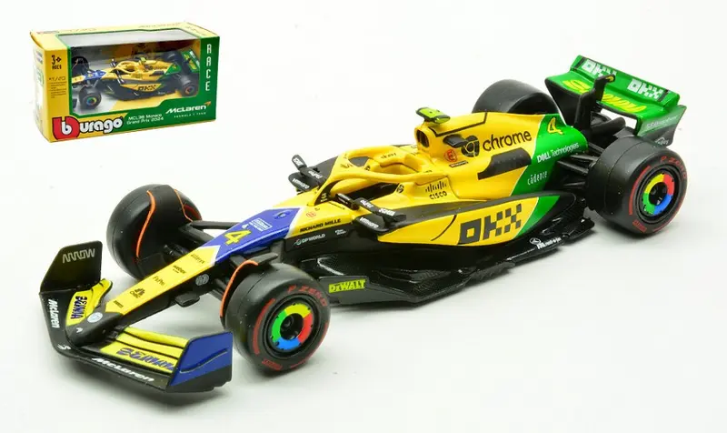 MCLAREN MCL 38 N.4 4th MONACO GP 2024 LANDO NORRIS-SENNA 30th ANNIV.1