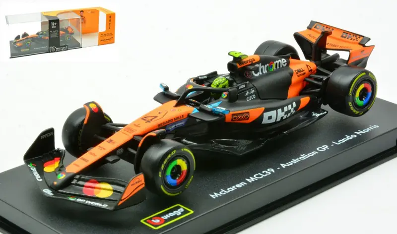 MCLAREN MCL39 N.4 2025 LANDO NORRIS SIGNATURE 1