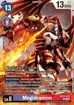 Megidramon (BT21-079) - Promos
