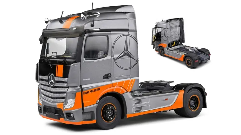 MERCEDES ACTROS TRUCK 2 ASSI GRAN PRIX EDITION 2019 SILVER 1