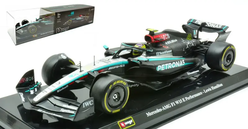 MERCEDES AMG W15 N.44 2024 LEWIS HAMILTON SIGNATURE 1