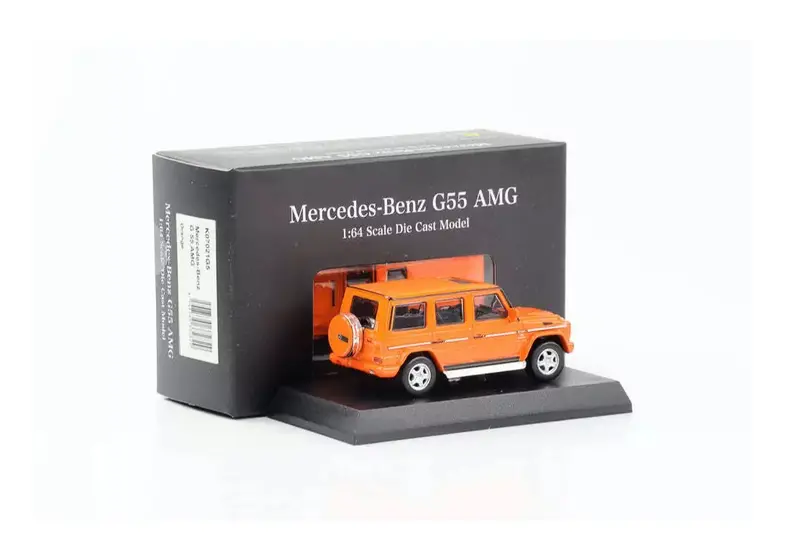 Mercedes Benz G55 AMG Orange (K07021G5) - Kyosho - Scala 1/64