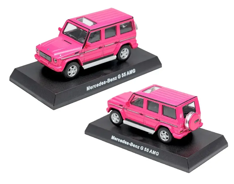 Mercedes Benz G55 AMG Pink (K07021G6) - Kyosho - Scala 1/64