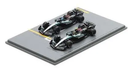 MERCEDES F1 N.44 & N.63 LAS VEGAS GP 2024 G.RUSSELL & L.HAMILTON 1