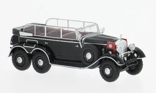 MERCEDES G4 CONVERTIBLE 1938 BLACK 1