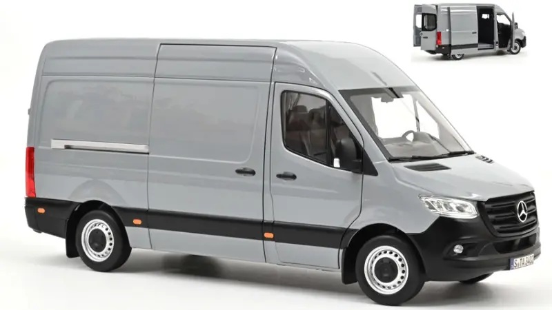 MERCEDES SPRINTER 2018 GREY 1