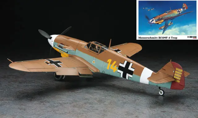 MESSERSCHMITT BF 109F-4 TROP HA08881 KIT 1