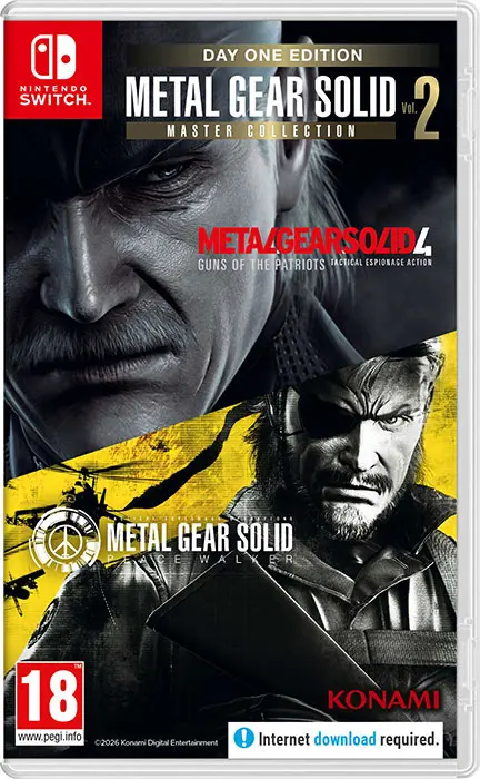 Metal Gear Solid Master Collection Volume 2 Day One Edition Nintendo Switch ITA