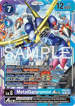MetalGarurumon Ace (ST21-11) - Starter Deck