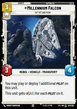 Millennium Falcon, Scendi E Spingi - Salto nell'Iperspazio (Special) [JTL-249]