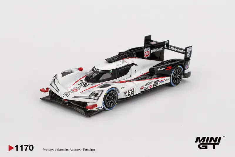Mini GT - Acura ARX-06 GTP #93 Acura Meyer Shank Racing Daytona 24 Hrs 2025 - Scala 1/64 MGT01170-L