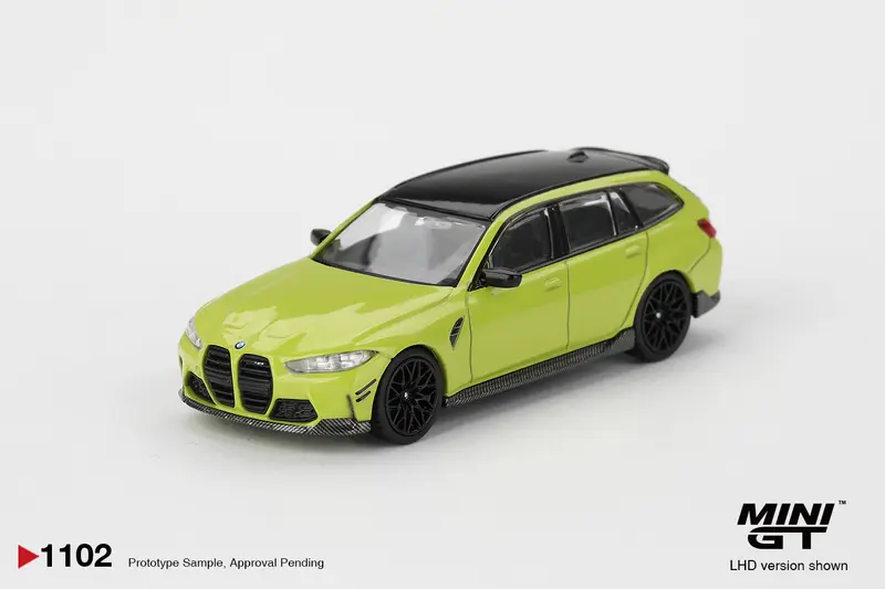 Mini GT - BMW M3 (G82) M Performance Touring Sao Paulo Yellow 2025 - Scala 1-64 MGT01102-L