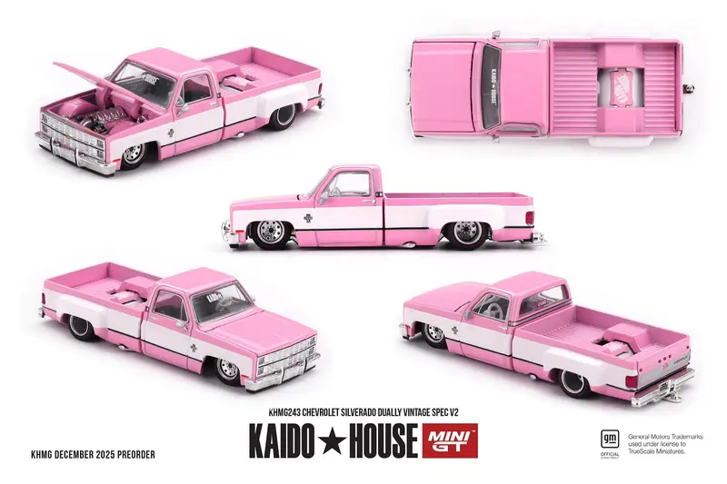 Mini GT - Chevrolet Silverado Dually Vintage Spec V2 1980 - Kaido House - Scala 1/64 KHMG243