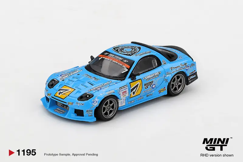 Mini GT - Mazda RX-7 RE-Amemiya 2025 D1GP 2025 - Scala 1/64 MGT01195-R