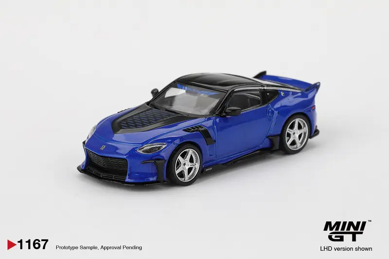 Mini GT - Nissan Fairlady Z VeilSide FFZ400 Seiran Blue 2024 - Scala 1-64 MGT01167-L