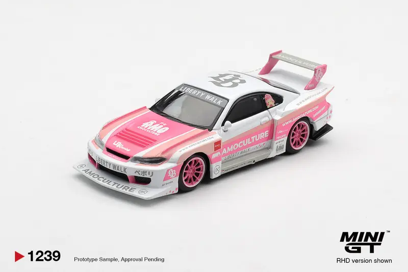 Mini GT - Nissan SILVIA (S15) LB-Super Silhouette AMOCULTURE 2026 - Scala 1/64 MGT01239-R