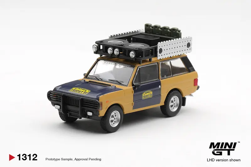 Mini GT - Range Rover Camel Trophy Sumatra H.Fischer / W.Bays 1981 – Scala 1/64 MGT01312-L