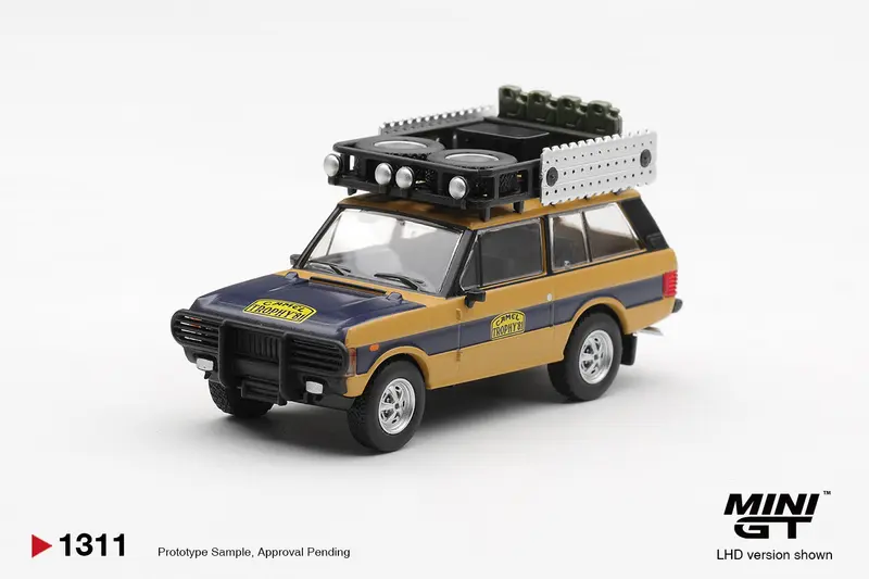 Mini GT - Range Rover Camel Trophy Sumatra N.Sudmann / F.Hofmann 1981 – Scala 1/64 MGT01311-L
