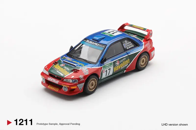 Mini GT - Subaru Impreza WRC98 #17 Rally New Zealand 2000 - Scala 1/64 MGT01211-L