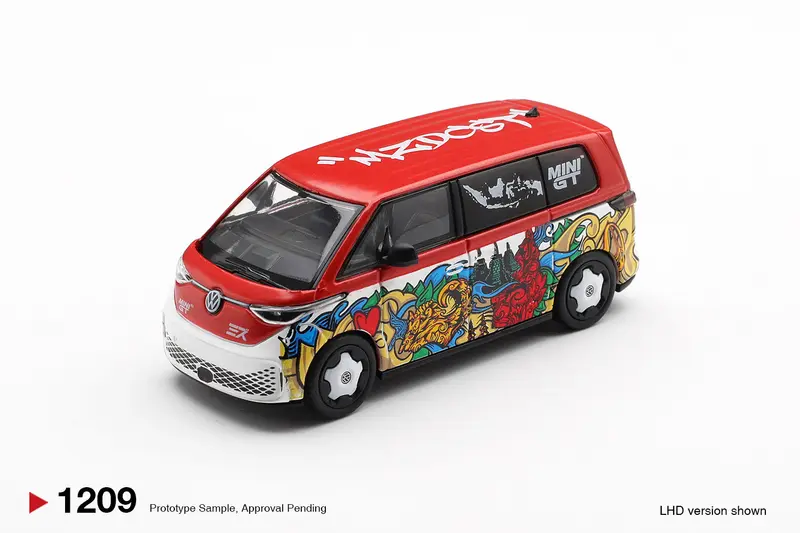 Mini GT - Volkswagen ID. Buzz Mizu Design 2025 - Scala 1/64 MGT01209-L