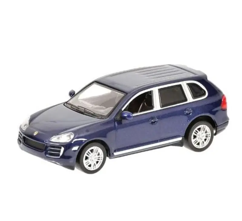 Minichamps - Porsche Cayenne S 2007 Blue Metallic - Scala 1/64 640066210