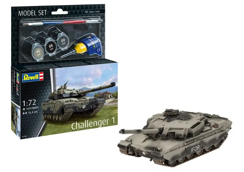 MODEL SET CHALLENGER 1 KIT 1