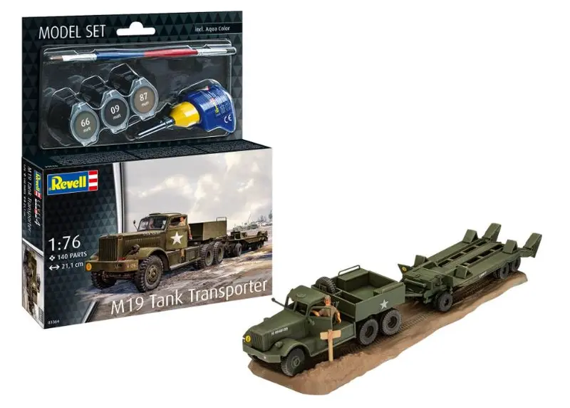 MODEL SET M19 TANK TRANSPORTER KIT 1