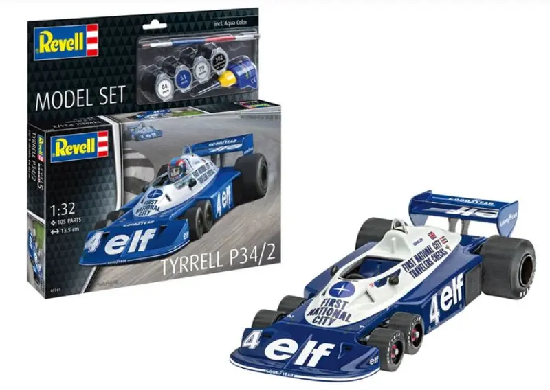 MODEL SET TYRRELL P34/2 KIT 1