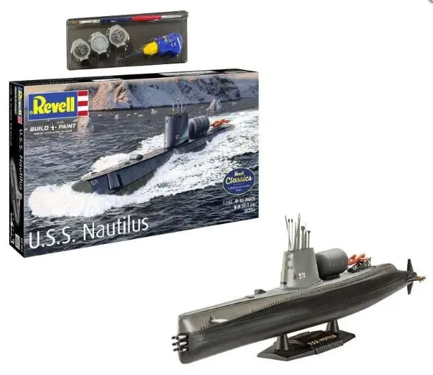 MODEL SET U.S.S. NAUTILUS KIT 1