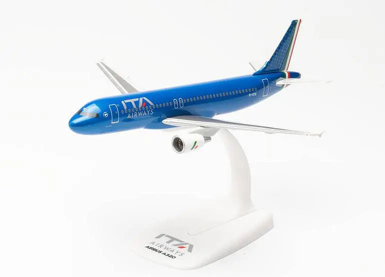 MODELLINO IN SCALA COMPATIBILE CON AIRBUS A320 ITA AIRWAYS "PAOLO ROSSI" 1