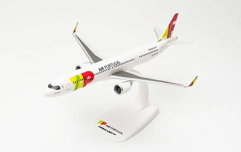 MODELLINO IN SCALA COMPATIBILE CON AIRBUS A321LR TAP AIR PORTUGAL 1