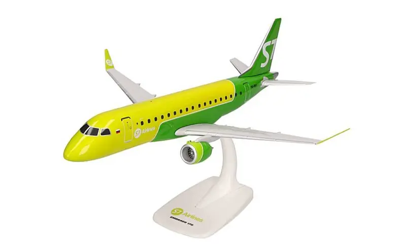 MODELLINO IN SCALA COMPATIBILE CON EMBRAER E170 AIRLINES S7 1