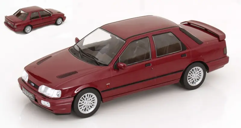 MODELLINO ModelCarGroup FORD SIERRA COSWORTH 4x4 1992 DARK RED 1