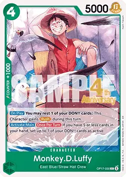 Monkey.D.Luffy (OP17-030) - Promos
