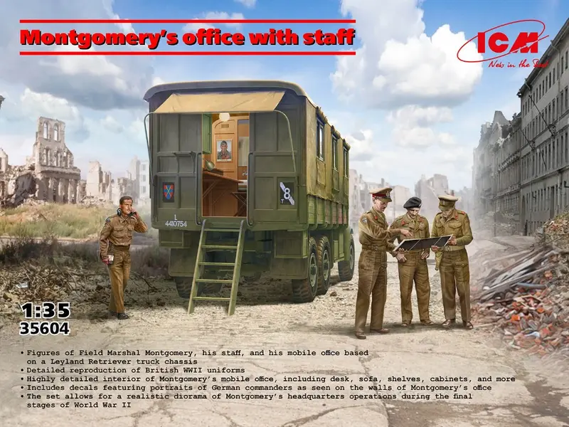 MONTGOMERY'S OFFICE WITH STAFF KIT 1