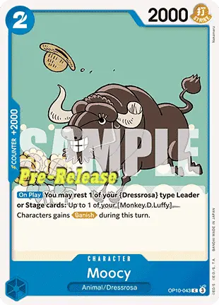 Moocy (OP10-043) - Promos